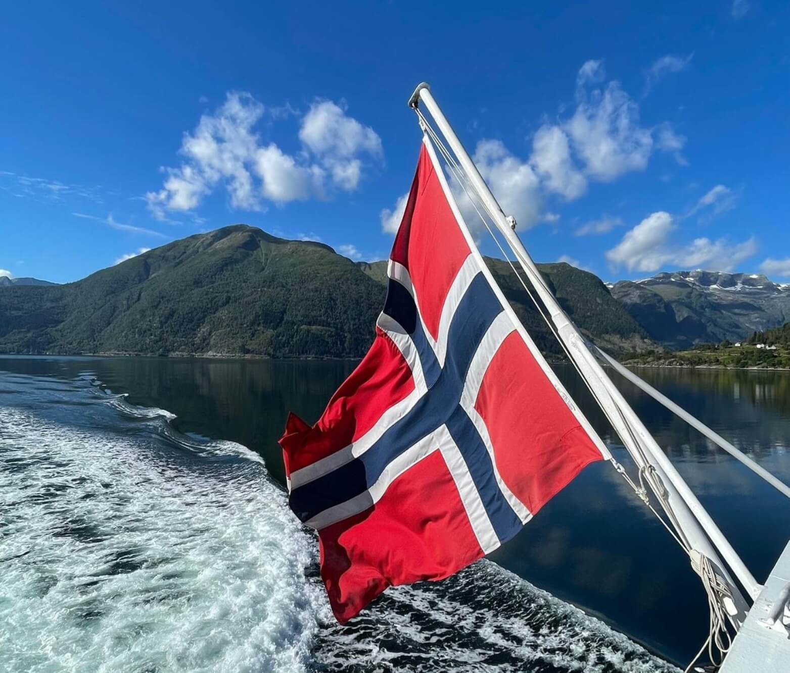 On the Sognefjord in Norway